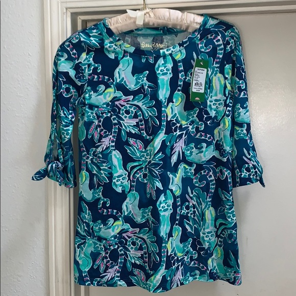 NWT Lilly Pulitzer In The Details Preston Top XXS - Picture 1 of 4